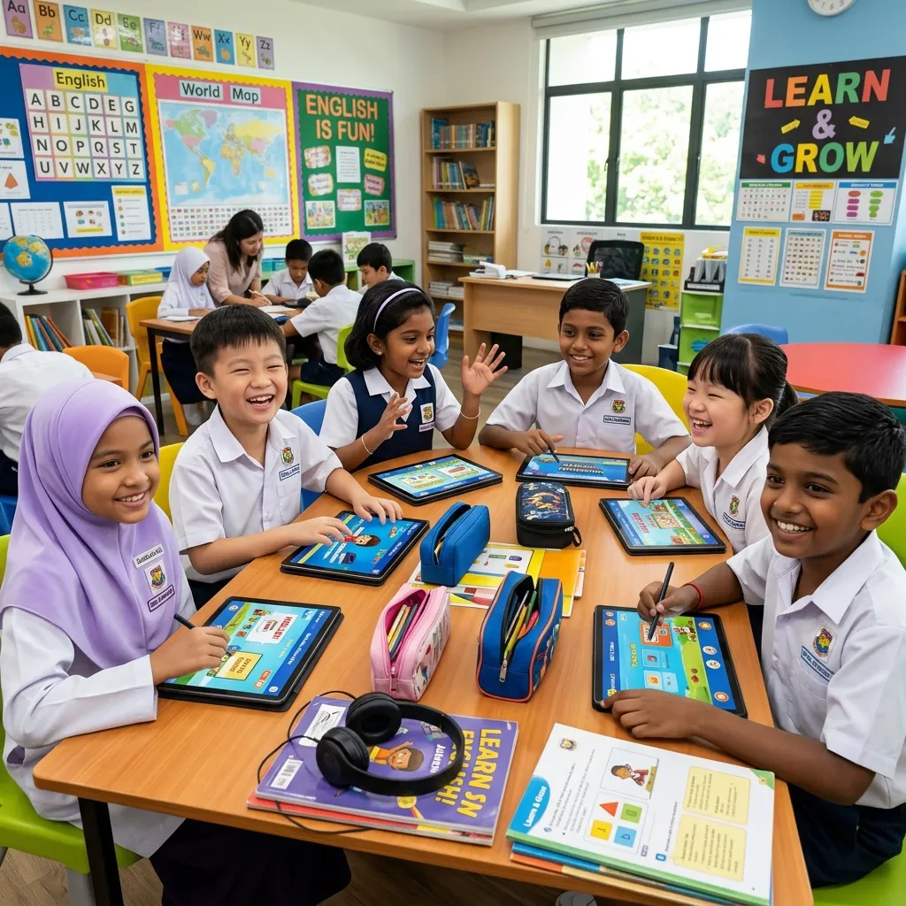 Belajar Online Bahasa Inggeris Darjah 4 — Panduan Lengkap UASA