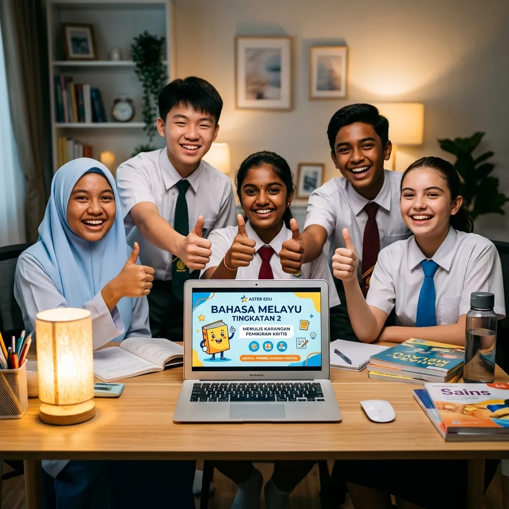 Belajar Online Bahasa Melayu Tingkatan 2 — Panduan Lengkap UASA