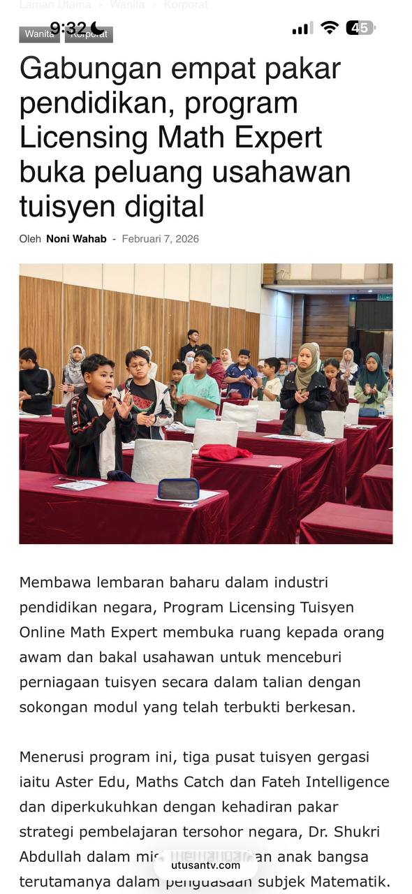 Gabungan 4 Pakar Pendidikan Math Expert